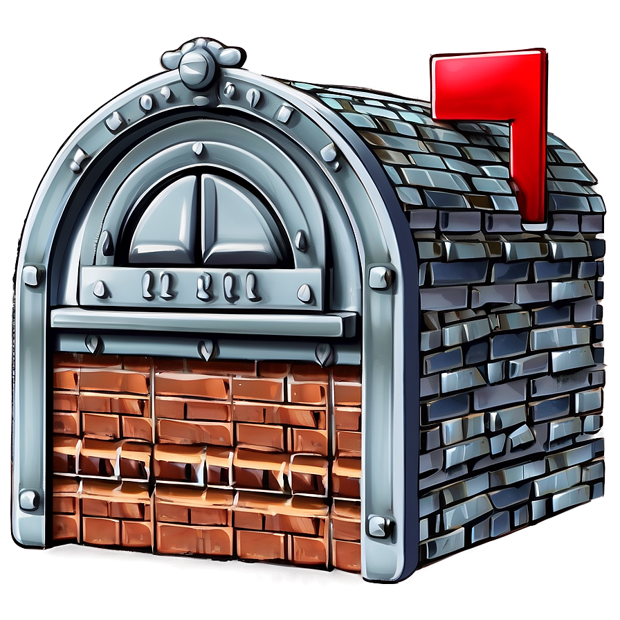 Brick Mailbox Design Png Baj PNG image