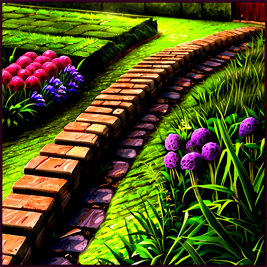 Brick Pathway Png 06202024 PNG image