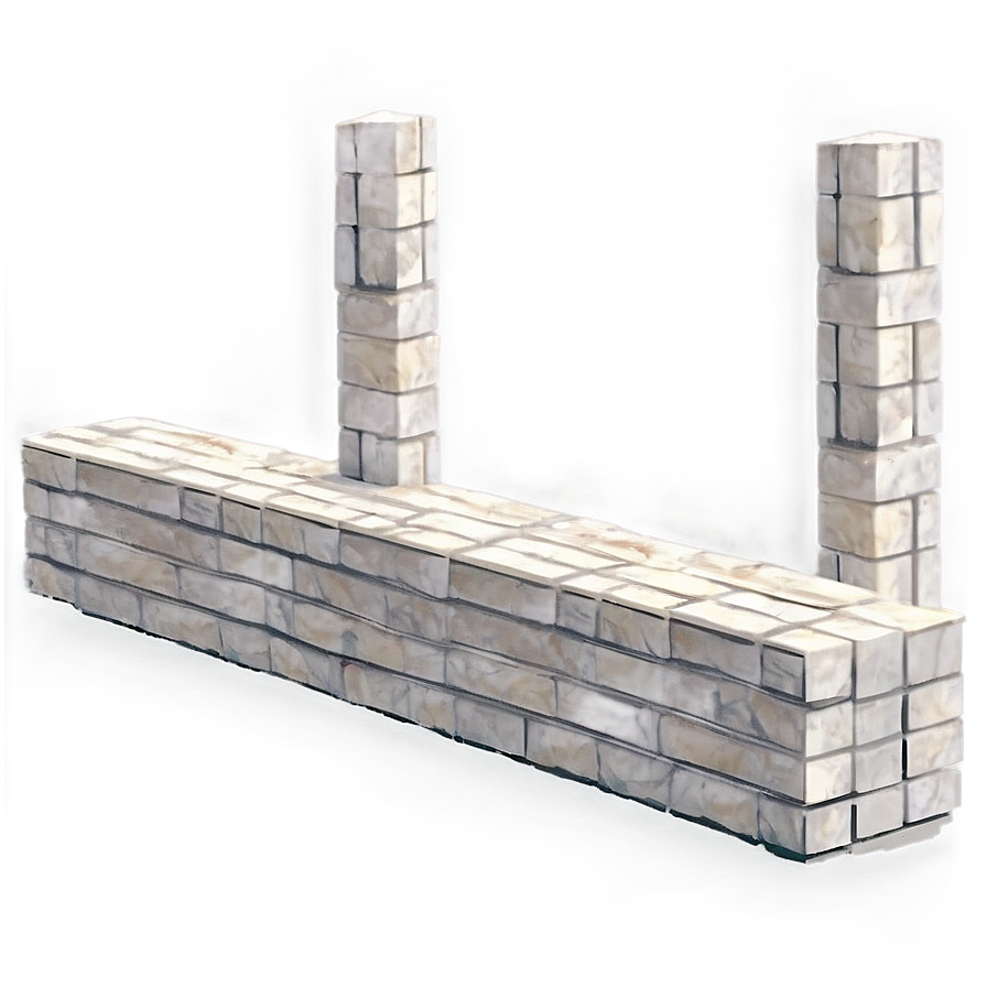 Brick Pillar Construction Png 30 PNG image