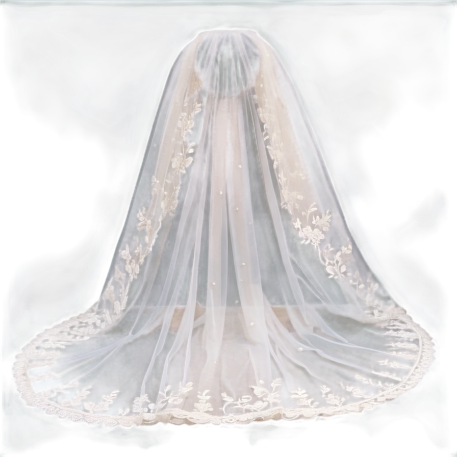 Bridal Veil Design Png 44 PNG image