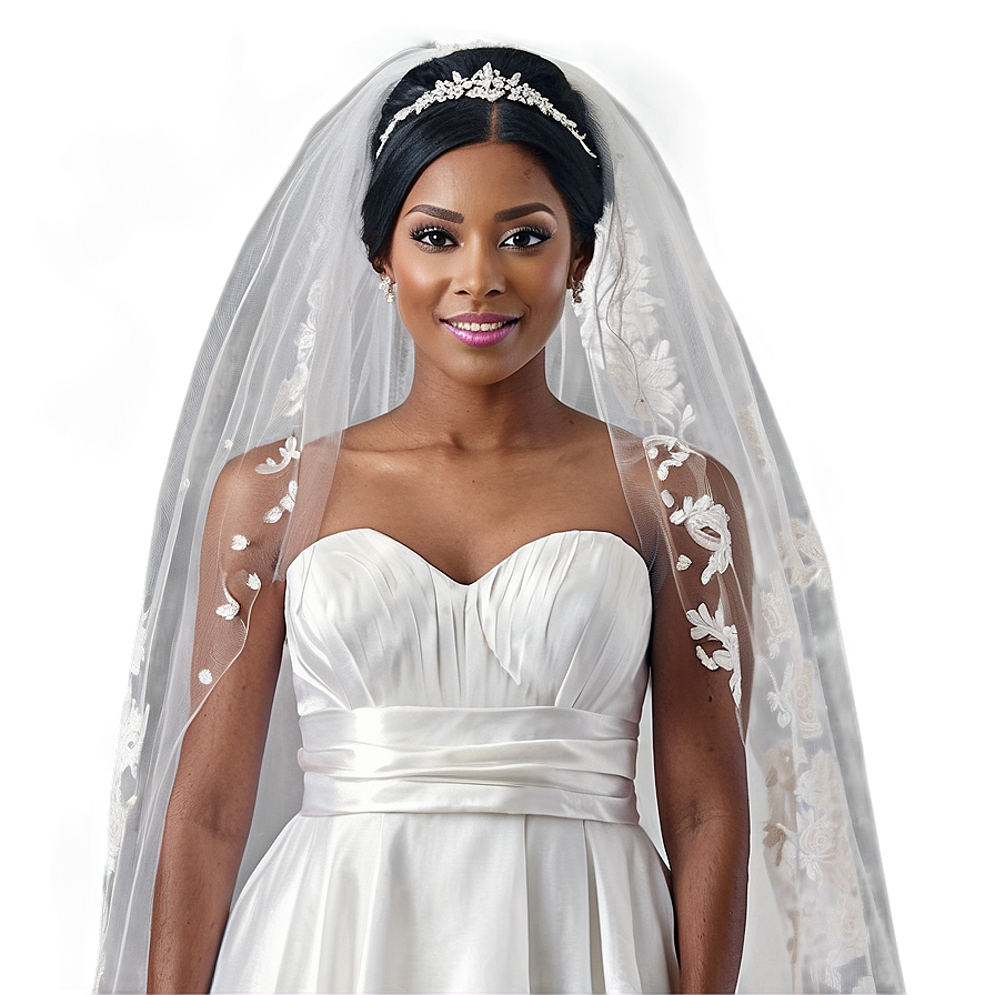 Bridal Veil Design Png Rim23 PNG image