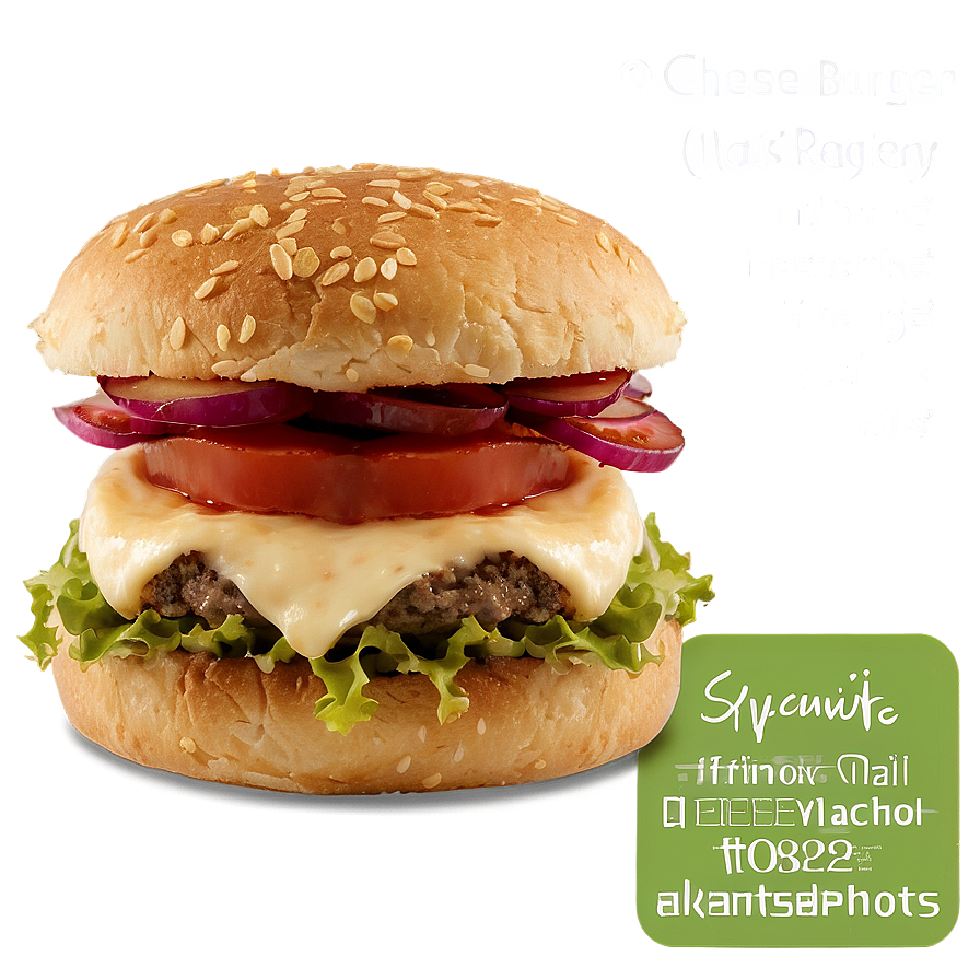 Brie Cheese Burger Png 05042024 PNG image