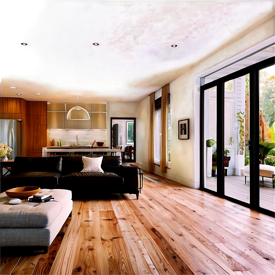 Bright And Airy Living Room Png Rye PNG image
