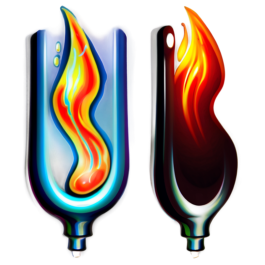 Bright Cartoon Fire Glow Png Woq98 PNG image