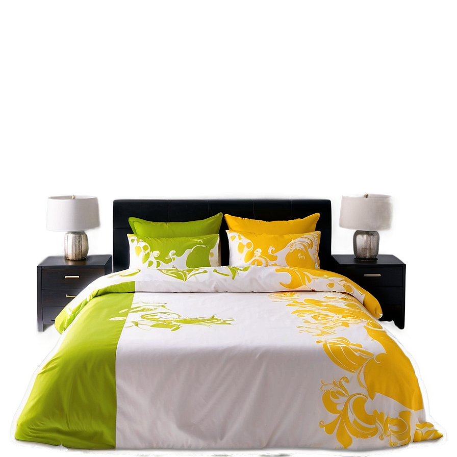 Bright Colored Bed Sheets Png Ofc67 PNG image