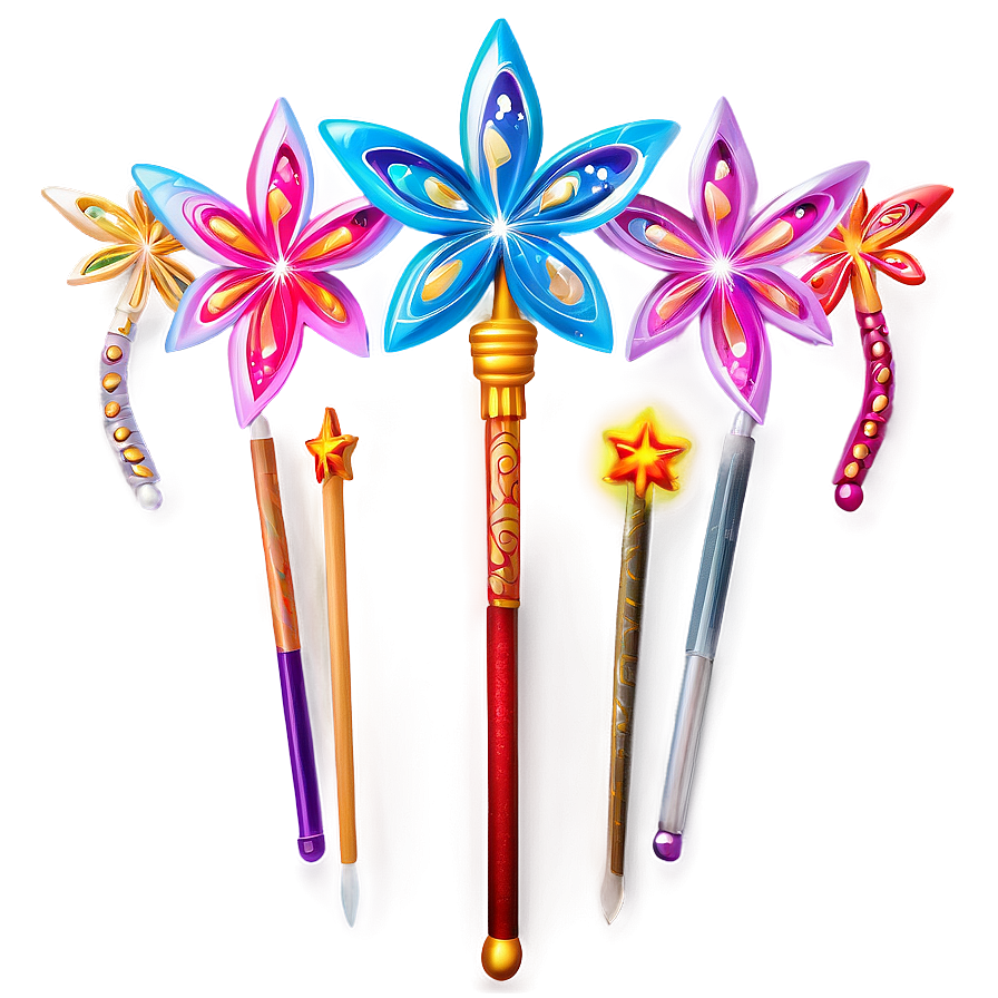 Bright Fairy Wand Png Vmr25 PNG image