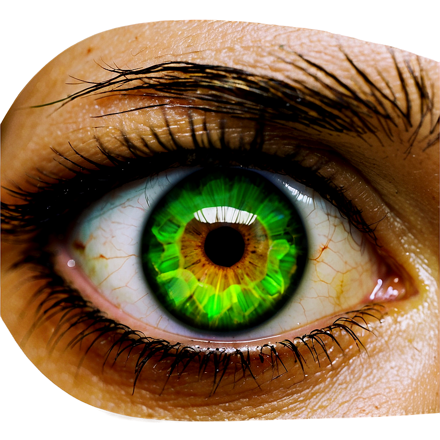 Bright Green Eye Png Cmt83 PNG image