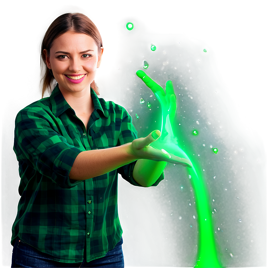 Bright Green Glow Png Ius PNG image