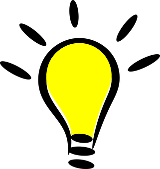 Bright Idea Icon PNG image