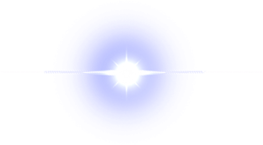 Bright Lens Flare Effect PNG image