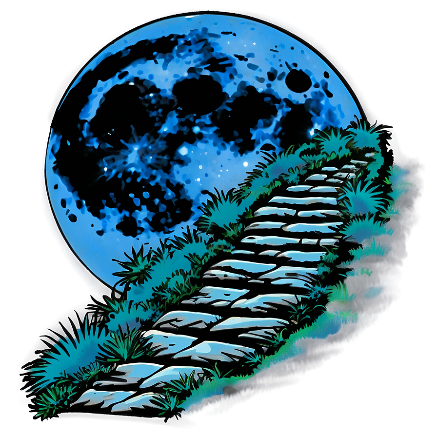 Bright Moonlight Path Png 86 PNG image