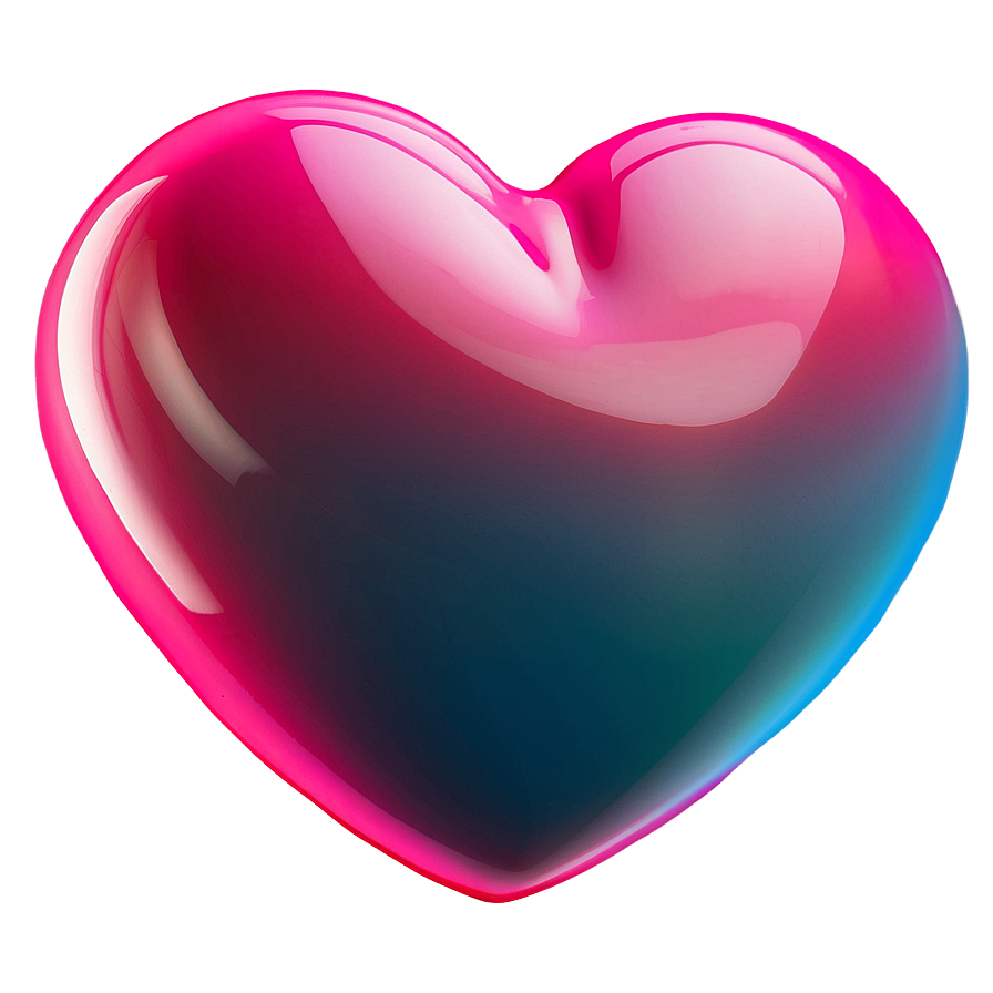 Bright Pink Heart Emoji Png 06262024 PNG image