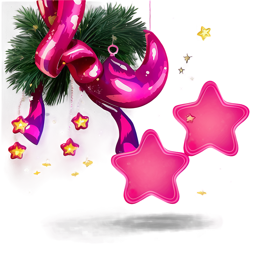 Bright Pink Stars Png 36 PNG image