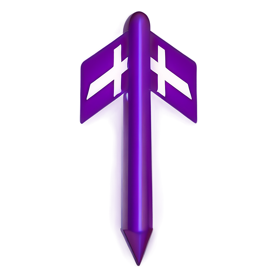 Bright Purple Arrow Sign Png 29 PNG image