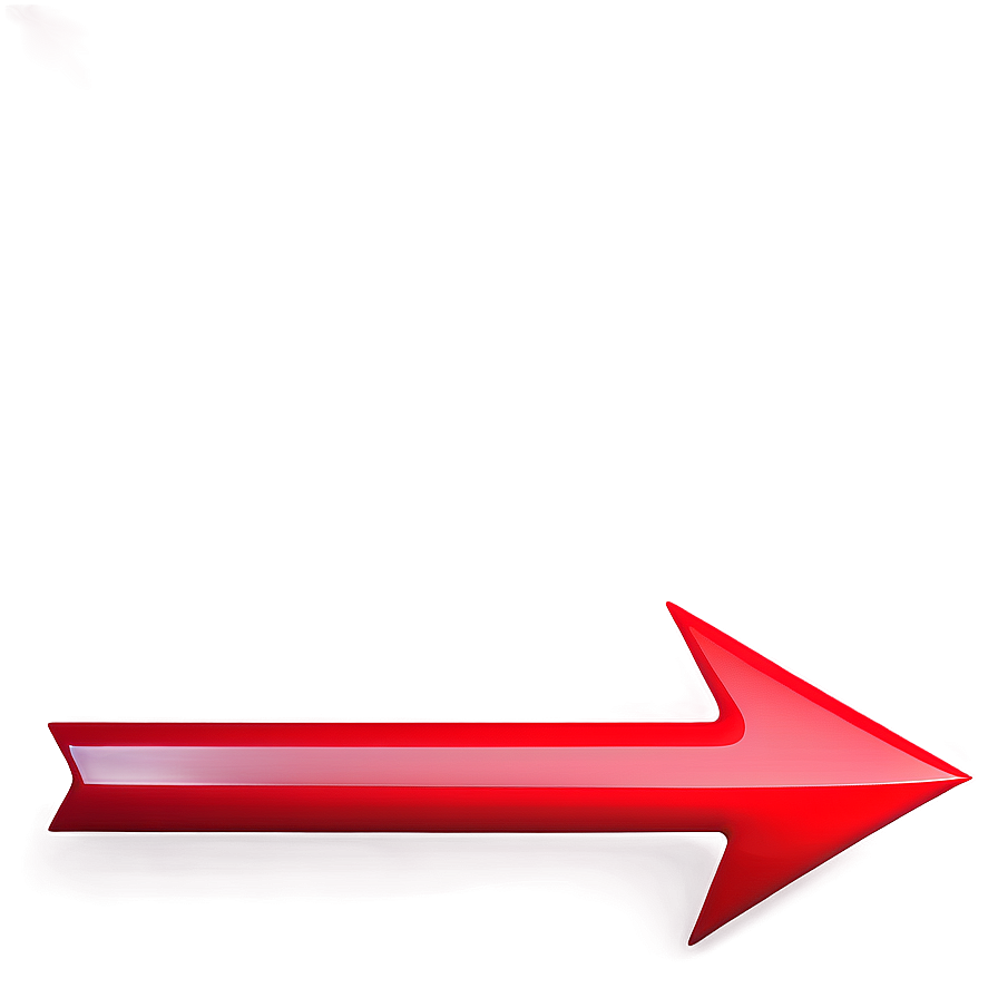 Bright Red Arrow Transparent Png 34 PNG image