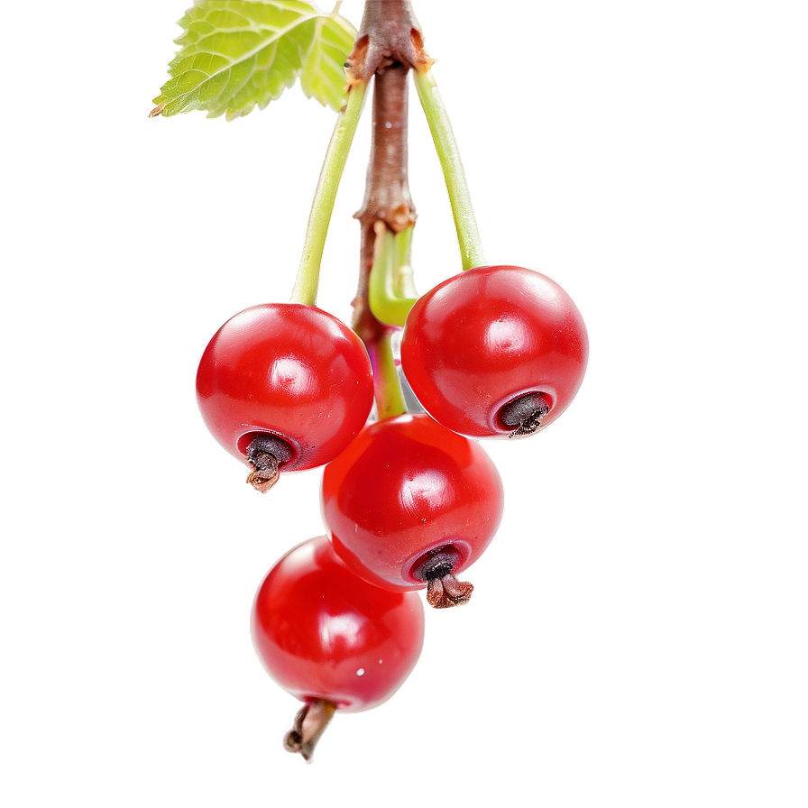 Bright Red Currant Png 05232024 PNG image