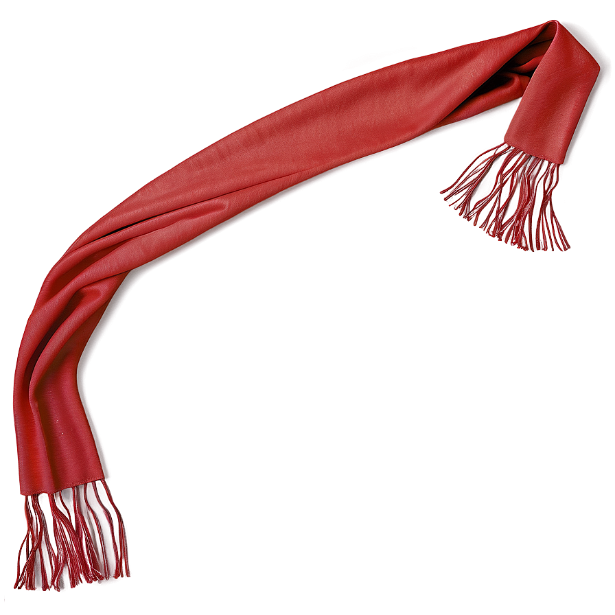 Bright Red Scarf Png Gap PNG image