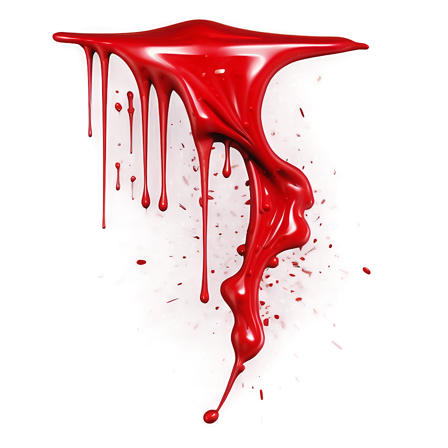 Bright Red Splatter Effect Png Lqq73 PNG image