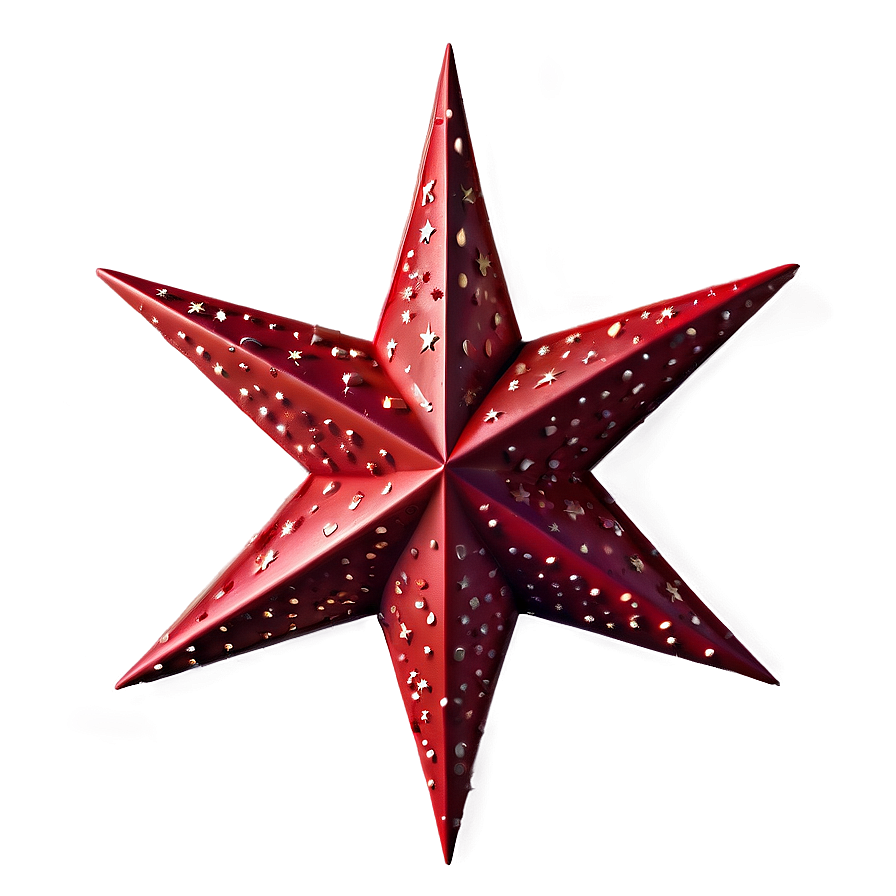 Bright Red Star Png Fun PNG image