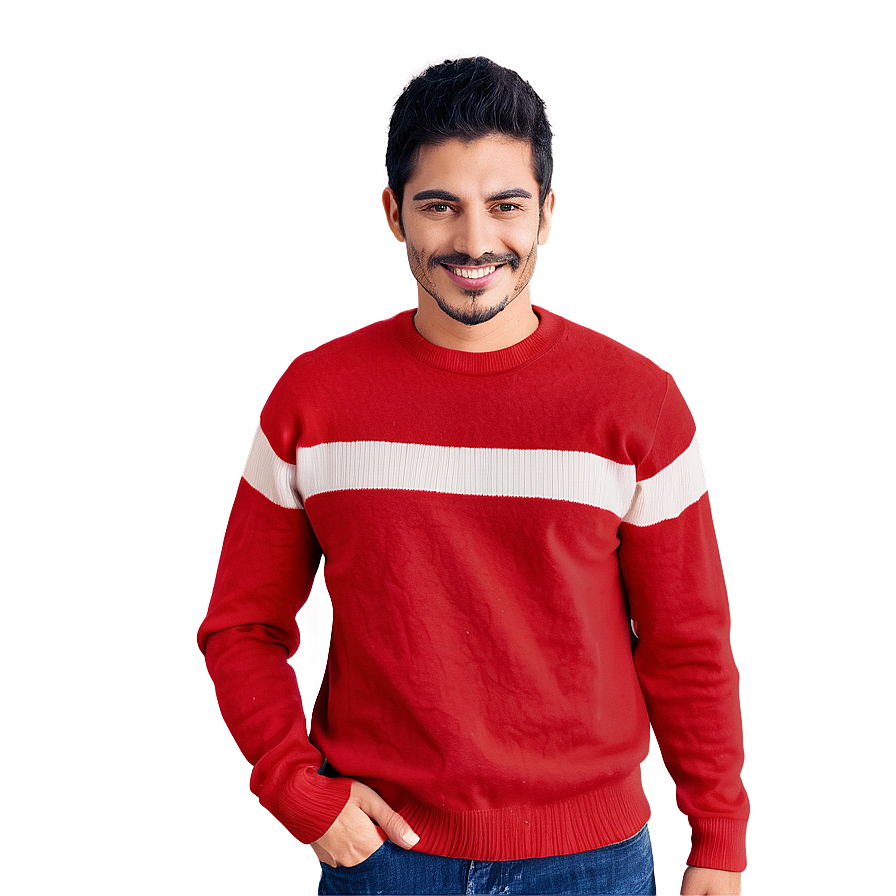 Bright Red Sweater Png 52 PNG image