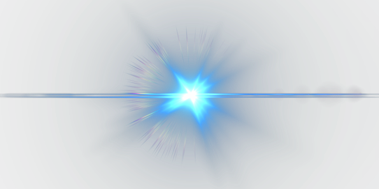 Bright Starburst Effect PNG image