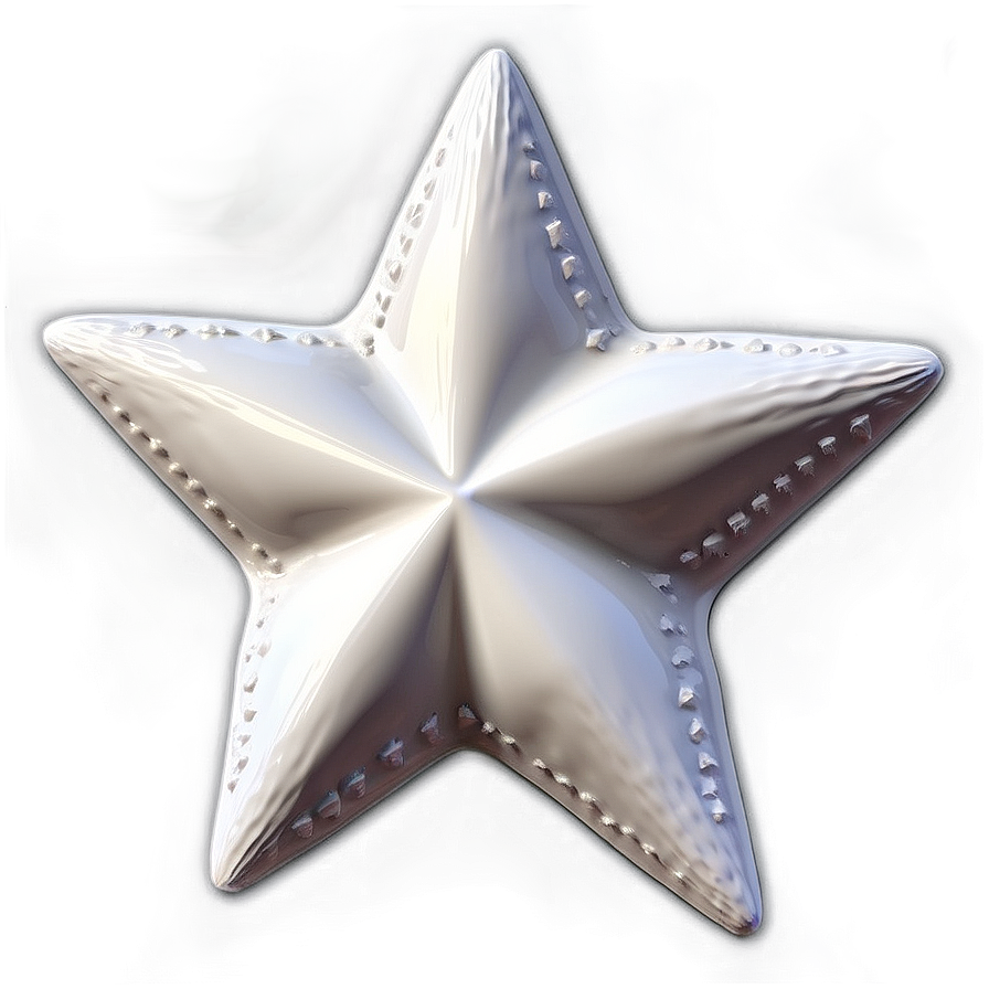 Bright White Star Design Png 11 PNG image
