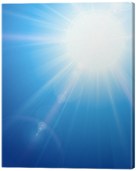 Brilliant Sunlight Blue Sky PNG image