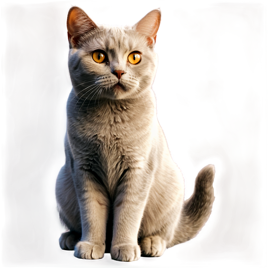 British Shorthair Cat Png 05252024 PNG image