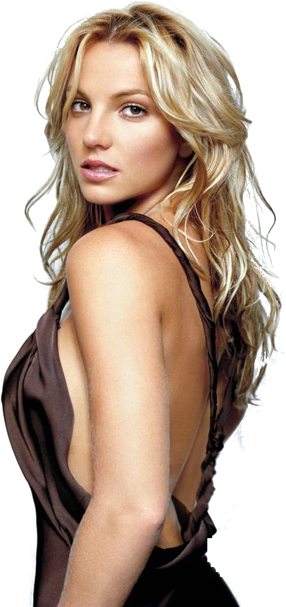 Britney Spears Glamorous Look PNG image