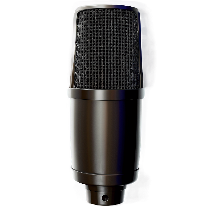 Broadcast Quality Podcast Mic Png 06122024 PNG image