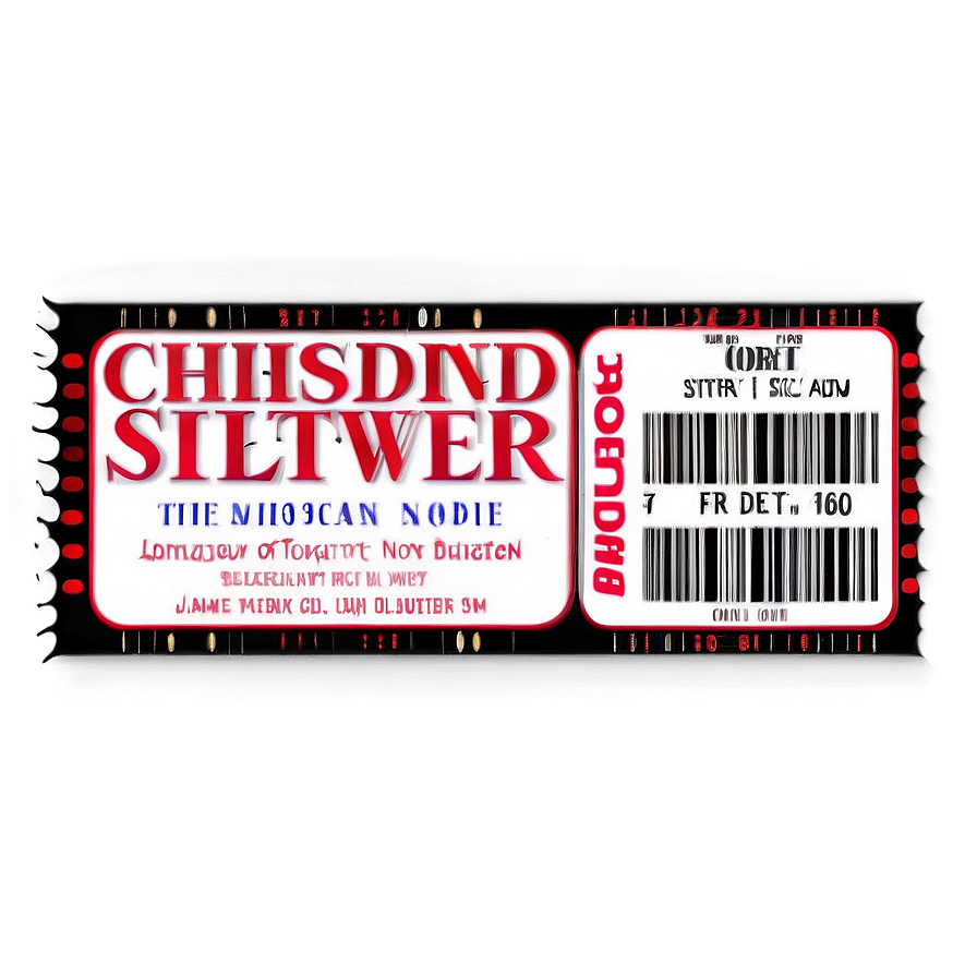 Broadway Show Ticket Png 47 PNG image