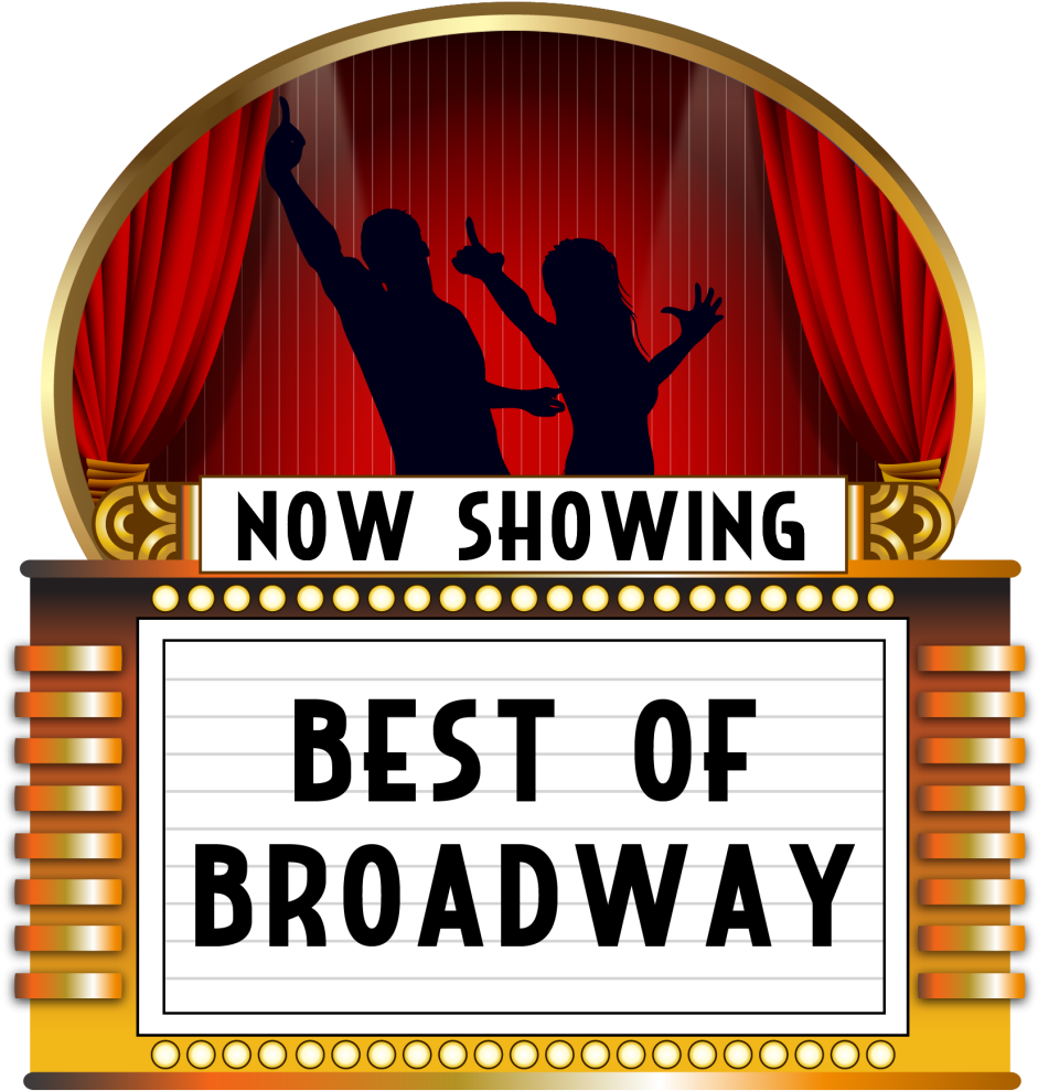 Broadway Theater Marquee Now Showing PNG image