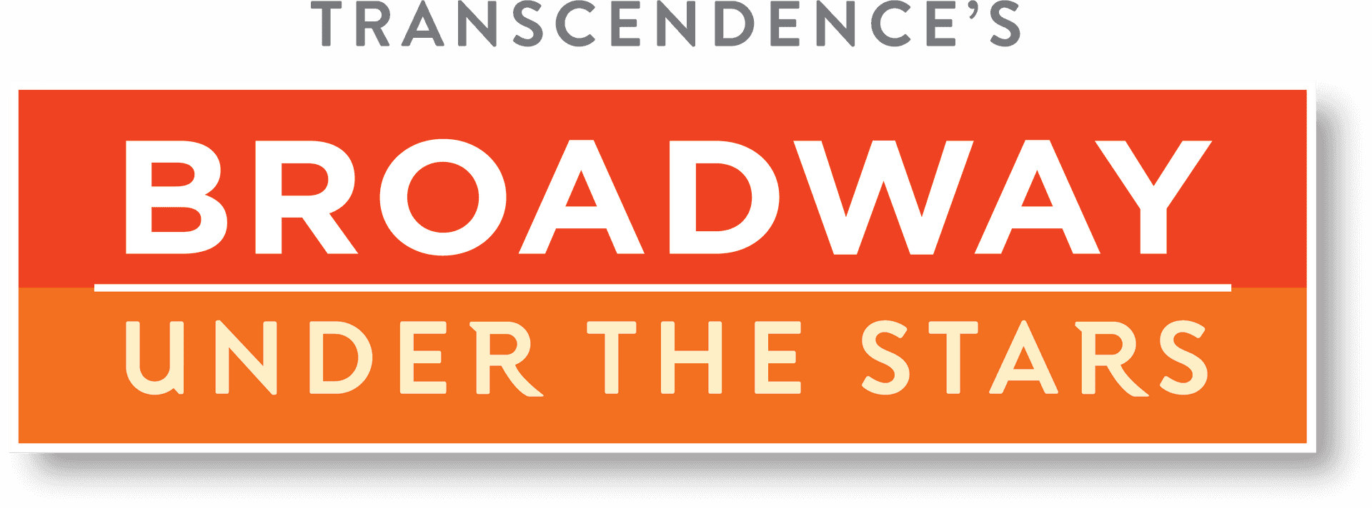 Broadway Under The Stars Signage PNG image