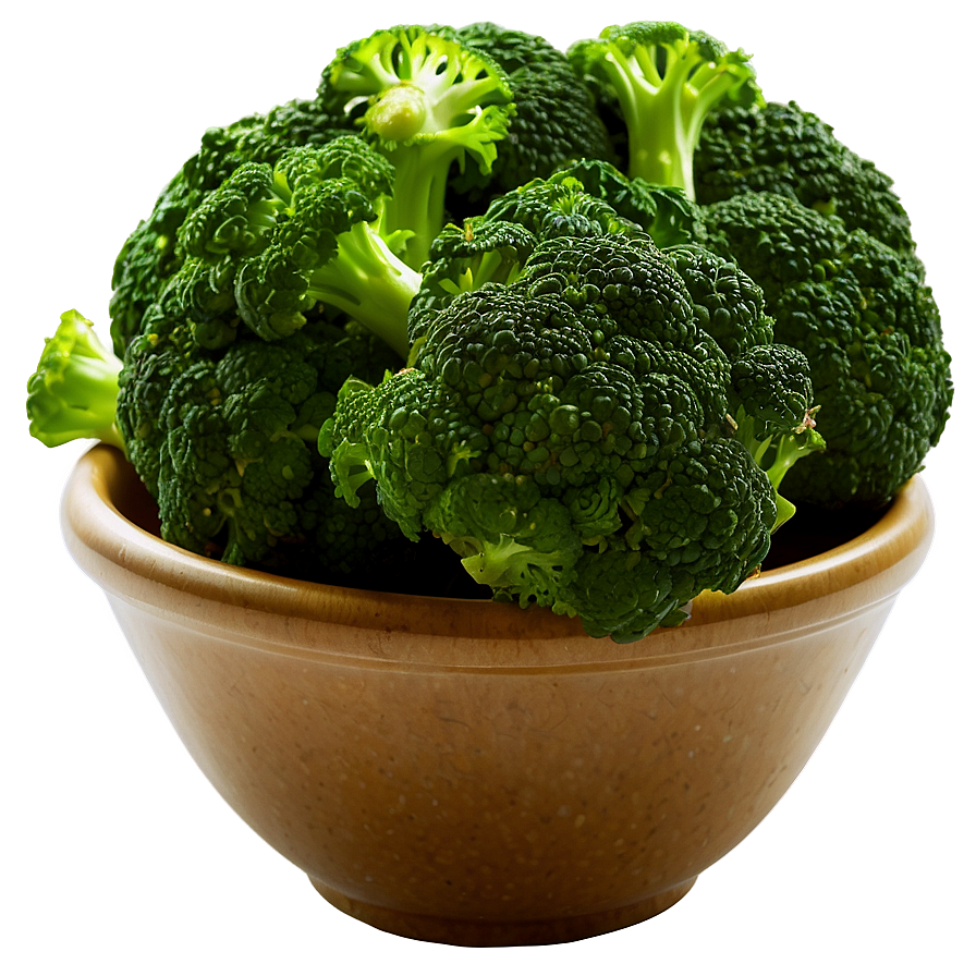 Broccoli In Bowl Png Ijf PNG image