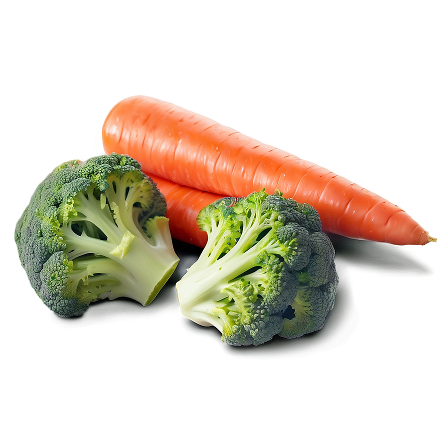 Broccoli With Carrots Png Xxj24 PNG image