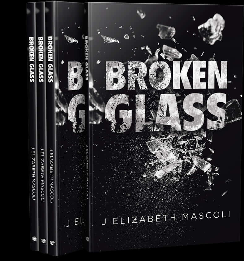 Broken Glass Book Cover PNG image