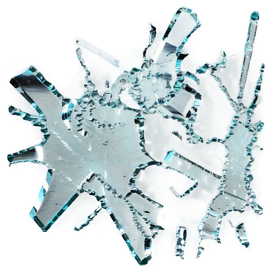 Broken Glass Crack Png 06122024 PNG image