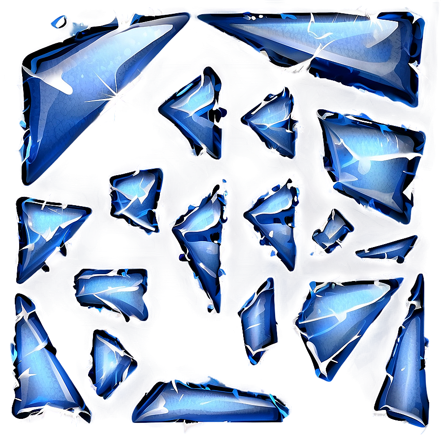 Broken Glass Effect Png 06122024 PNG image