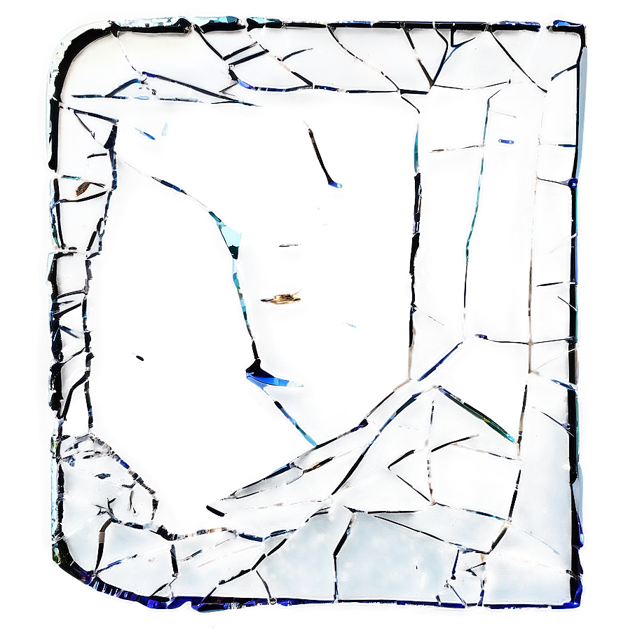 Broken Glass Overlay Texture Png Hce25 PNG image