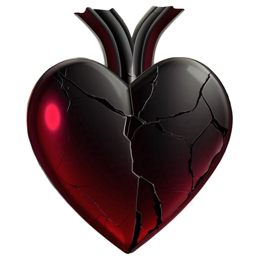 Broken Heart Emoji D PNG image