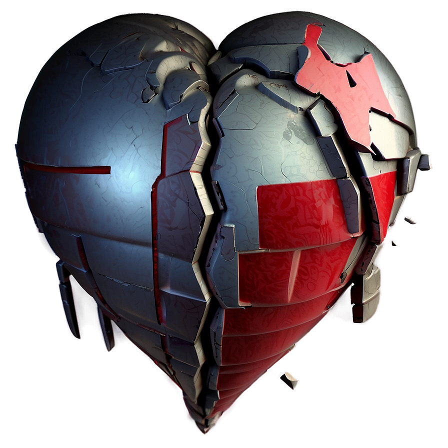 Broken Heart Emoji Design Png Gky24 PNG image