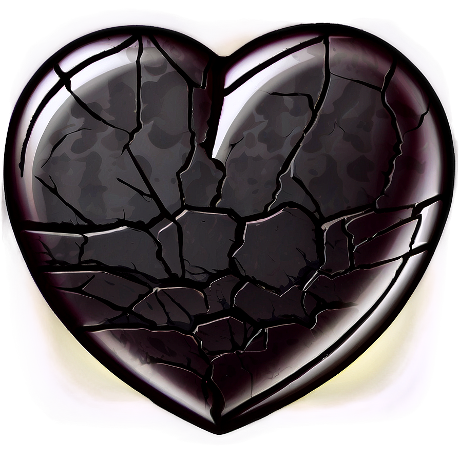 Broken Love Symbol Emoji Png 06122024 PNG image