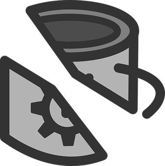 Broken Mug Icon PNG image