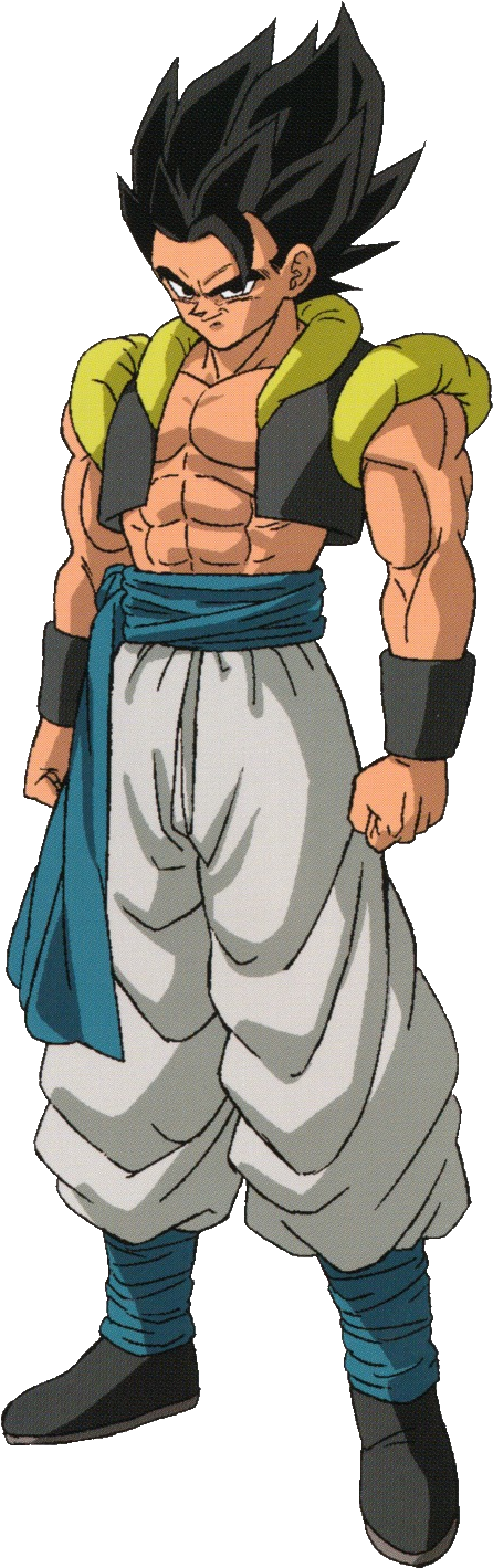 Broly D B Z Character Standing Pose PNG image