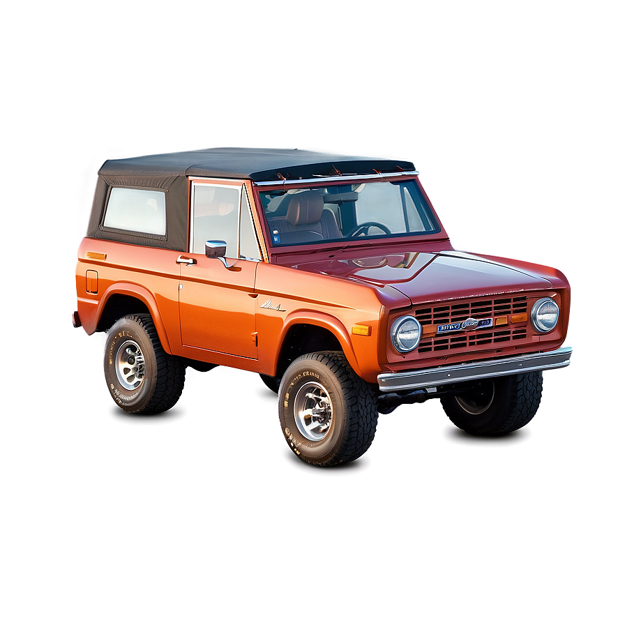 Bronco At Sunset Png Npj32 PNG image