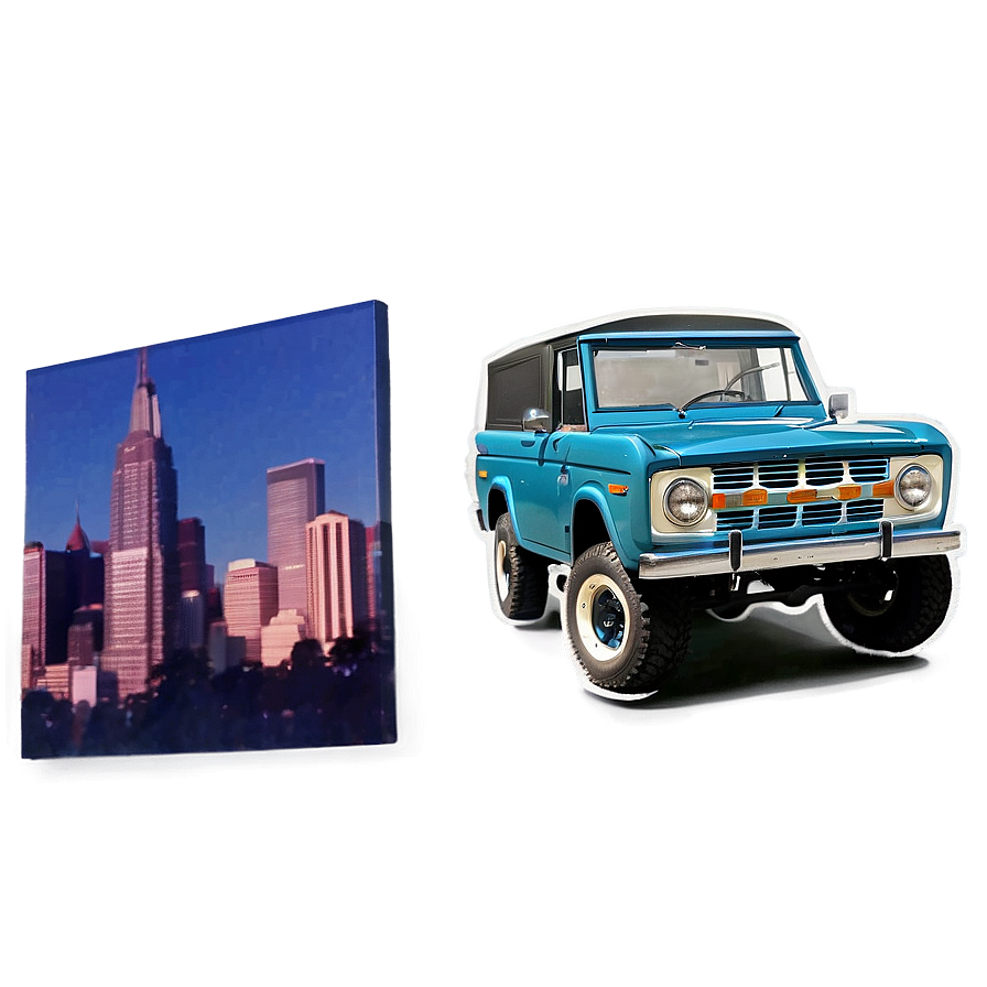 Bronco In The City Png Bbn PNG image