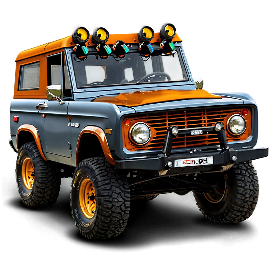 Bronco Off-road Adventure Png 1 PNG image