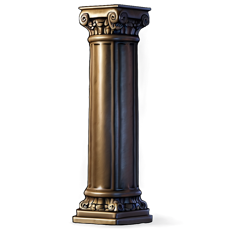 Bronze Pillar Png Qki PNG image