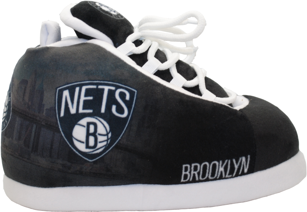 Brooklyn Nets Themed Sneaker PNG image