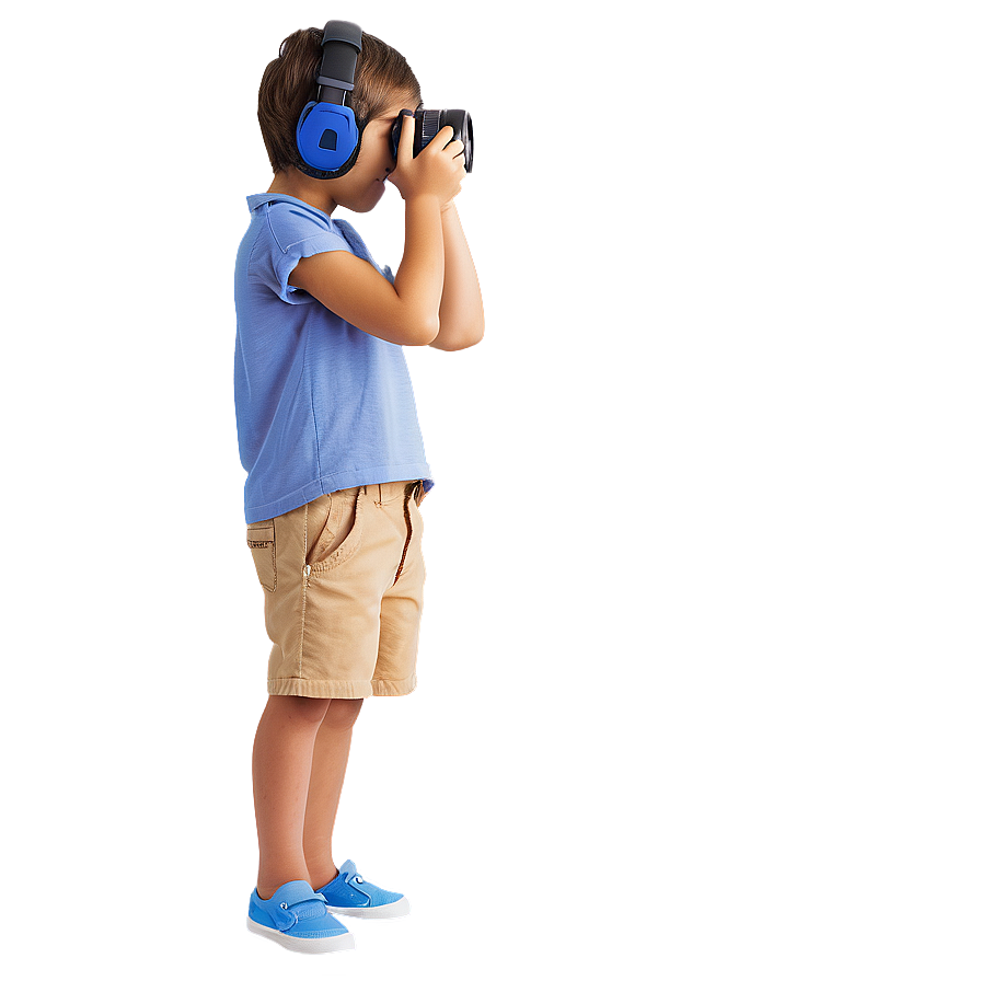 Brother With Camera Png 64 PNG image